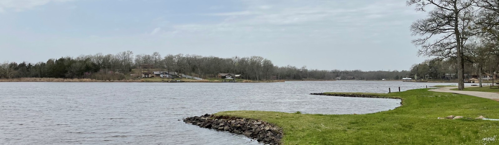 View of lake near Hugo, OK.